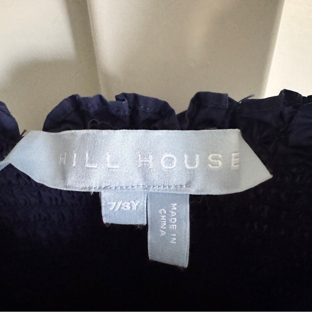 Hill House Navy Ellie Nap Dress - Size 7/8 - Picture 4 of 8